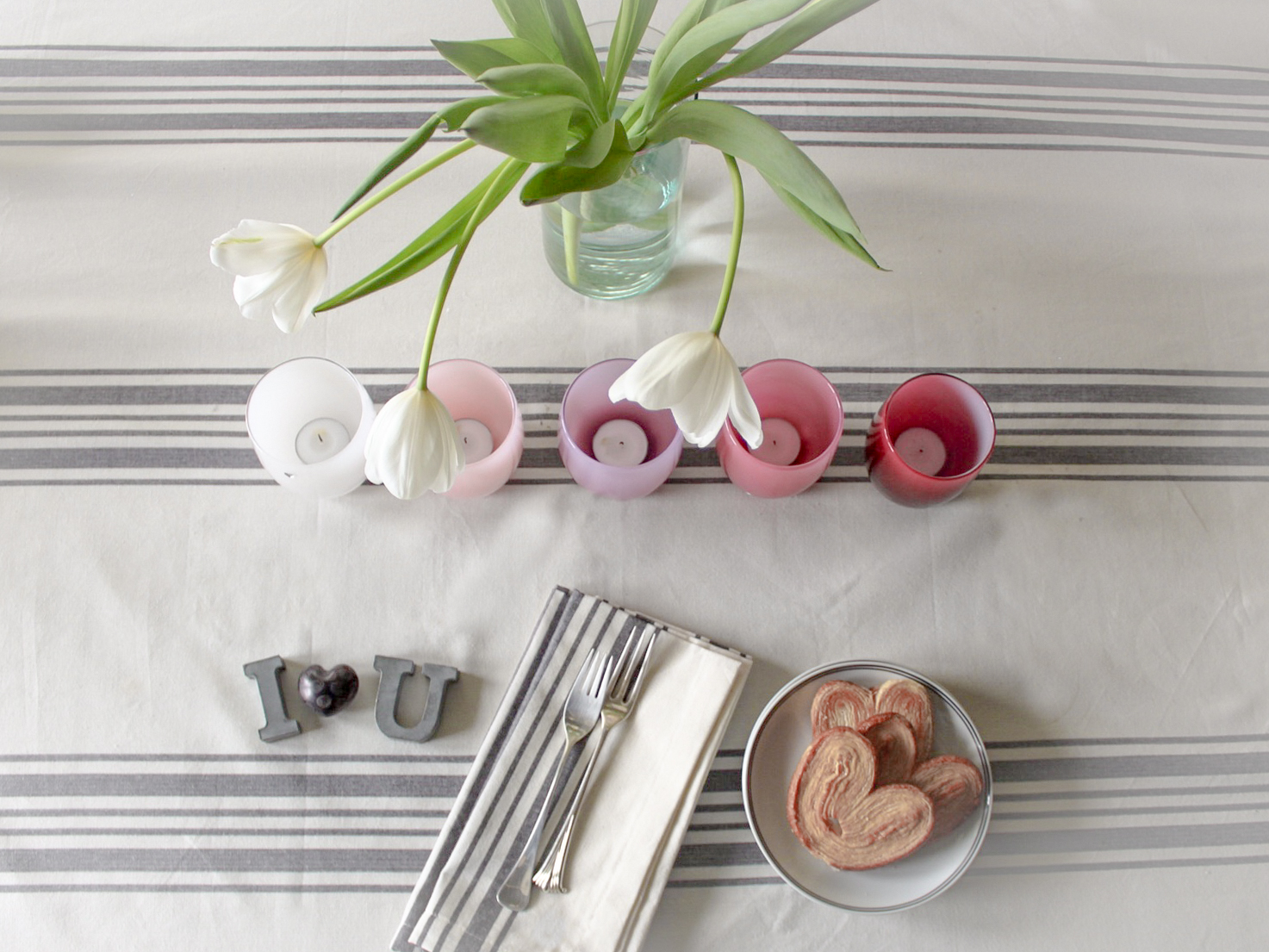 ombre pink glassybaby votives